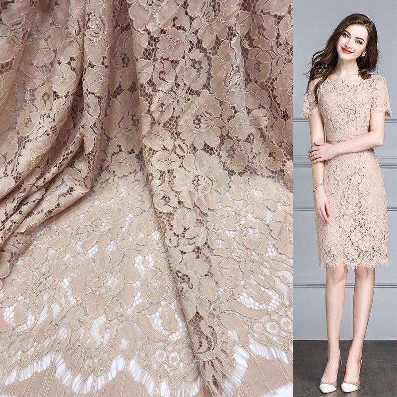 Eyelash Lace Lace Fabric Placement Floral for Apparel Wholesale Suppli 21